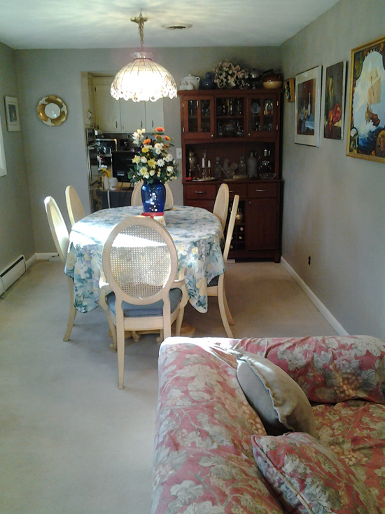 Renovated dining room